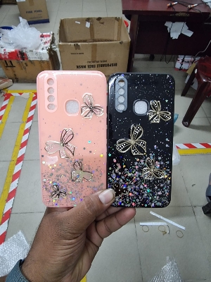 Picture of For Vivo Y11 / Vivo Y12 / Vivo Y15 / Vivo Y17 Ladies Print Multicolor 3D Phone Case For Vivo Y12 Back Cover  Camera - Phone Back Cover
