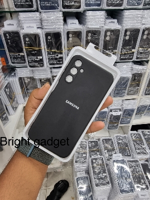 Picture of For Samsung A55 5G  Back Cover Soft Original Square Liquid Silicone Phone Case Full Cover