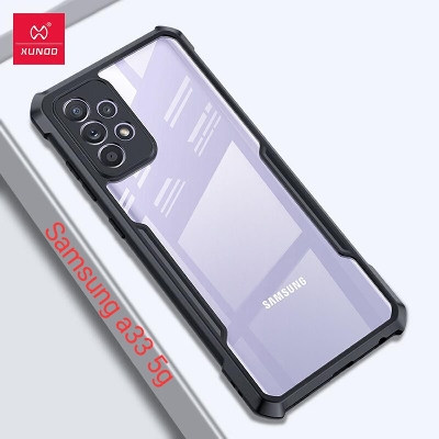 Picture of For Samsung Galaxy A33 5G Shockproof Cushion Back Clear Hybrid Transparent Hard Cover Casing back cover