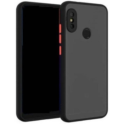 Picture of For Xiaomi Mi A2 Lite / Redmi 6 PRO Back cover Bumper Frosted Shockproof Protection Casing Hard Phone Case Matte Back Cover - Camera