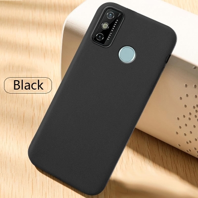 Picture of Tecno Spark 6 Go Liquid Silicone Shockproof Cover: CameraDurable and Very ReliablePhone Back - Made for style and Secure Usage