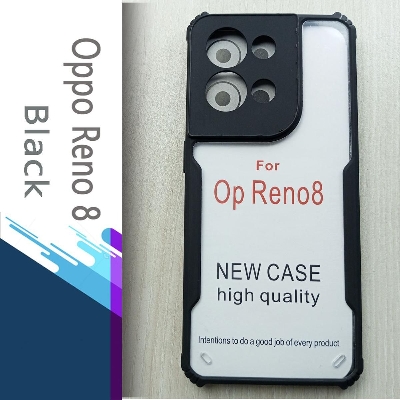 Picture of For Oppo Reno 8 5G - Transparent Silica Gel Matte ShockProof Slim Thin Back Cover Phone Case