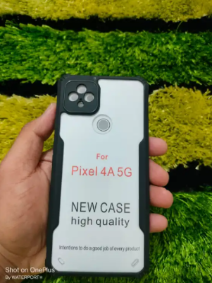 Picture of Google Pixel 4A 5G Shockproof Bumper Anti-Drop Slim Fit Fashion Back Cover Case Xundd Fusion Case Google Pixel 4A 5G Back Case With Camera Bump Protection