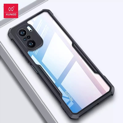 Picture of For Poco F3 / Redmi K40 / K40 Pro Back Cover Transparent Silica Gel Matte Shockproof Slim Thin Cover