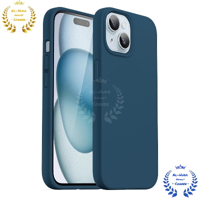 Picture of Shockproof & Transparent Crystal Clear Back Cover Case / Matte Protective Lens Flexible Back Cover for Apple iPhone 15 / iPhone 15 Plus | Slim Silicone Cover with Soft Lining Shockproof Full Body Bumper Case