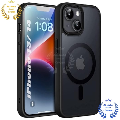 Picture of Shockproof & Transparent Crystal Clear Back Cover Case / Matte Protective Lens Flexible Back Cover for Apple iPhone 13 / iPhone 13 Mini | Slim Silicone Cover with Soft Lining Shockproof Full Body Bumper Case