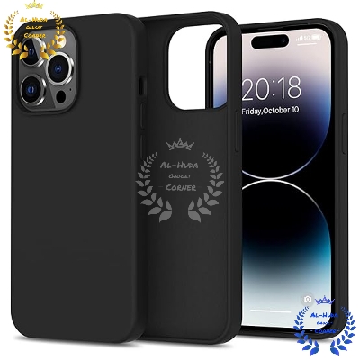 Picture of Shockproof & Transparent Crystal Clear Back Cover Case / Matte Protective Lens Flexible Back Cover for Apple iPhone 14 Pro / iPhone 14 Pro Max | Slim Silicone Cover with Soft Lining Shockproof Full Body Bumper Case