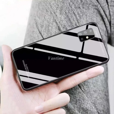 Picture of For Samsung Galaxy A71 4G HONG KONG  glass Protector casing glass back Phone cover