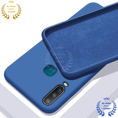 Picture of Shockproof & Transparent Crystal Clear Back Cover Case / Matte Protective Lens Flexible Back Cover for Samsung Galaxy M40 / Samsung Galaxy A60 | Slim Silicone Cover with Soft Lining Shockproof Full Body Bumper Case