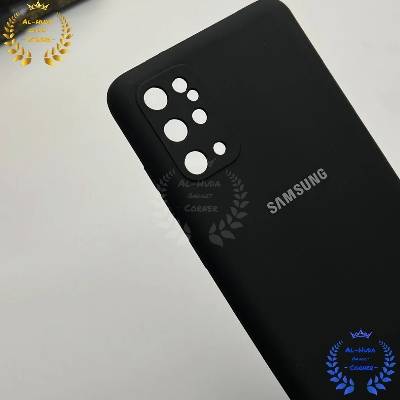 Picture of Shockproof & Transparent Crystal Clear Back Cover Case / Matte Protective Lens Flexible Back Cover for Samsung Galaxy S20 Plus | Slim Silicone Cover with Soft Lining Shockproof Full Body Bumper Case