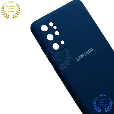 Picture of Shockproof & Transparent Crystal Clear Back Cover Case / Matte Protective Lens Flexible Back Cover for Samsung Galaxy S20 Plus | Slim Silicone Cover with Soft Lining Shockproof Full Body Bumper Case