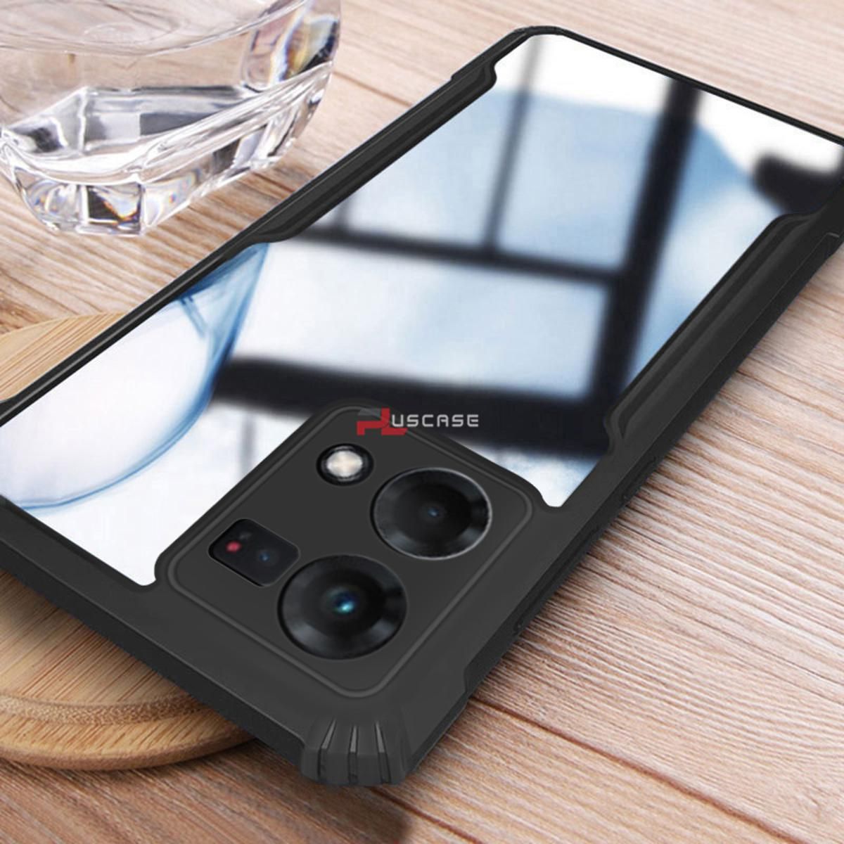 Picture of For Oppo F21 Pro 4G / F21s Pro Cushion xundd Back Clear Transparent Hard Cover Casing