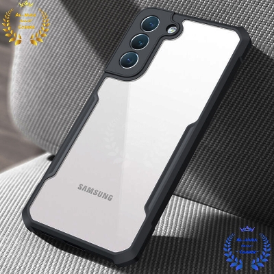 Picture of Shockproof & Transparent Crystal Clear Back Cover Case / Matte Protective Lens Flexible Back Cover for Samsung Galaxy S23 FE 5G | Slim Silicone Cover with Soft Lining Shockproof Full Body Bumper Case