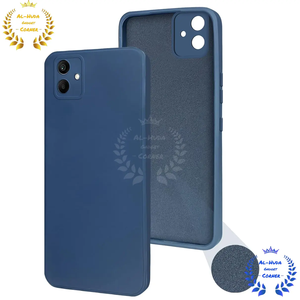 Picture of Shockproof & Transparent Crystal Clear Back Cover Case / Matte Protective Lens Flexible Back Cover for Samsung Galaxy A04 4G / Samsung Galaxy M13 5G | Slim Silicone Cover with Soft Lining Shockproof Full Body Bumper Case