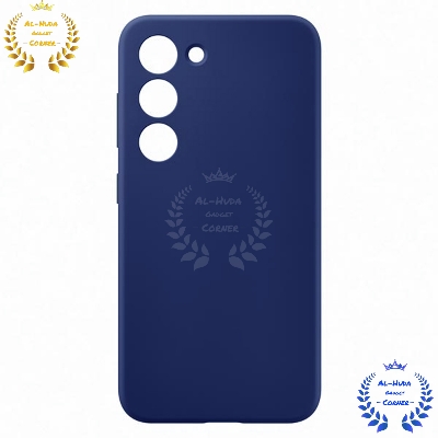 Picture of Shockproof & Transparent Crystal Clear Back Cover Case / Matte Protective Lens Flexible Back Cover for Samsung Galaxy S23 5G | Slim Silicone Cover with Soft Lining Shockproof Full Body Bumper Case