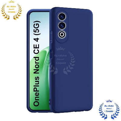 Picture of Shockproof & Transparent Crystal Clear Back Cover Case / Matte Protective Lens Flexible Back Cover for Oneplus Nord CE4 5g / Oneplus Nord CE 4 5g / 1+ Nord CE4 5g | Slim Silicone Cover with Soft Lining Shockproof Full Body Bumper Case