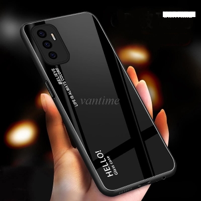Picture of For VIVO V23e Back Cover Full Protection Tempered Glass Cases for VIVO V23e Glass Cover
