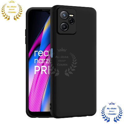 Picture of Shockproof & Transparent Crystal Clear Back Cover Case / Matte Protective Lens Flexible Back Cover for Realme Narzo 50A Prime / Realme C35 4G | Slim Silicone Cover with Soft Lining Shockproof Full Body Bumper Case