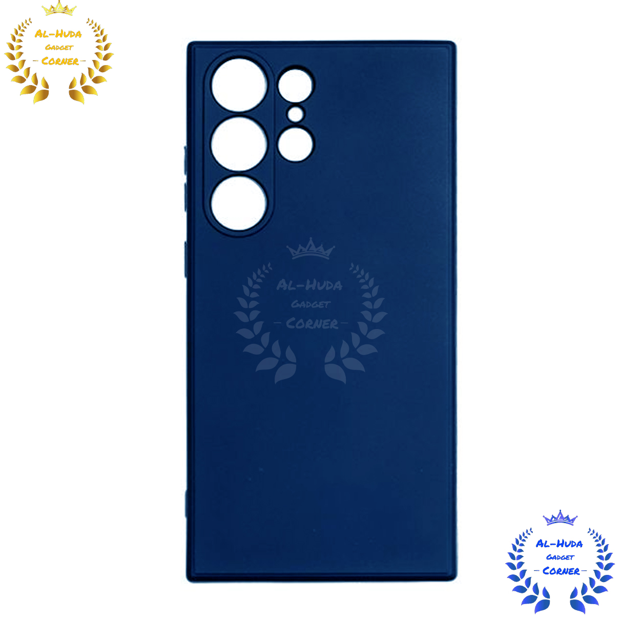 Picture of Shockproof & Transparent Crystal Clear Back Cover Case / Matte Protective Lens Flexible Back Cover for Samsung Galaxy S23 Ultra 5G | Slim Silicone Cover with Soft Lining Shockproof Full Body Bumper Case