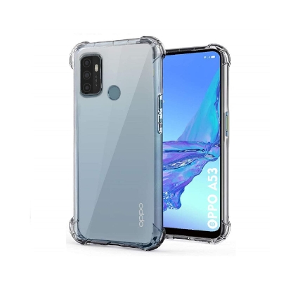 Picture of Oppo A53 / Oppo A32 / Oppo A33 Premium Silicone Case Crystal Clear Soft TPU Ultra-Thin Transparent Flexible Protective Mobile Phone Back Cover