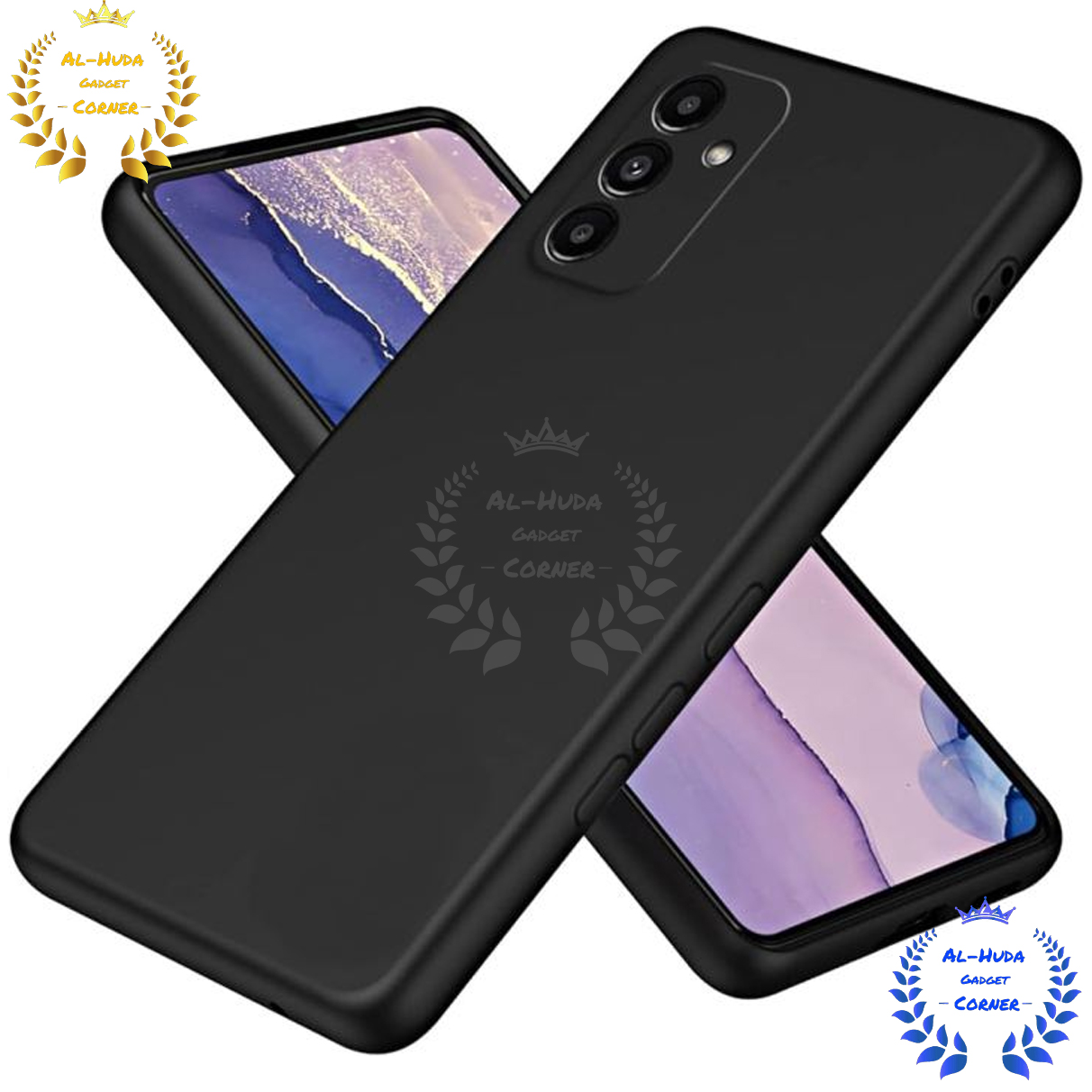 Picture of Shockproof & Transparent Crystal Clear Back Cover Case / Matte Protective Lens Flexible Back Cover for Samsung Galaxy S21 FE 5G | Slim Silicone Cover with Soft Lining Shockproof Full Body Bumper Case