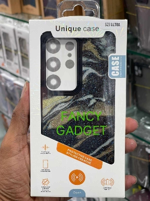 Picture of For Samsung Galaxy S23 Ultra Luxury Plating Paint Leather Plaid Case