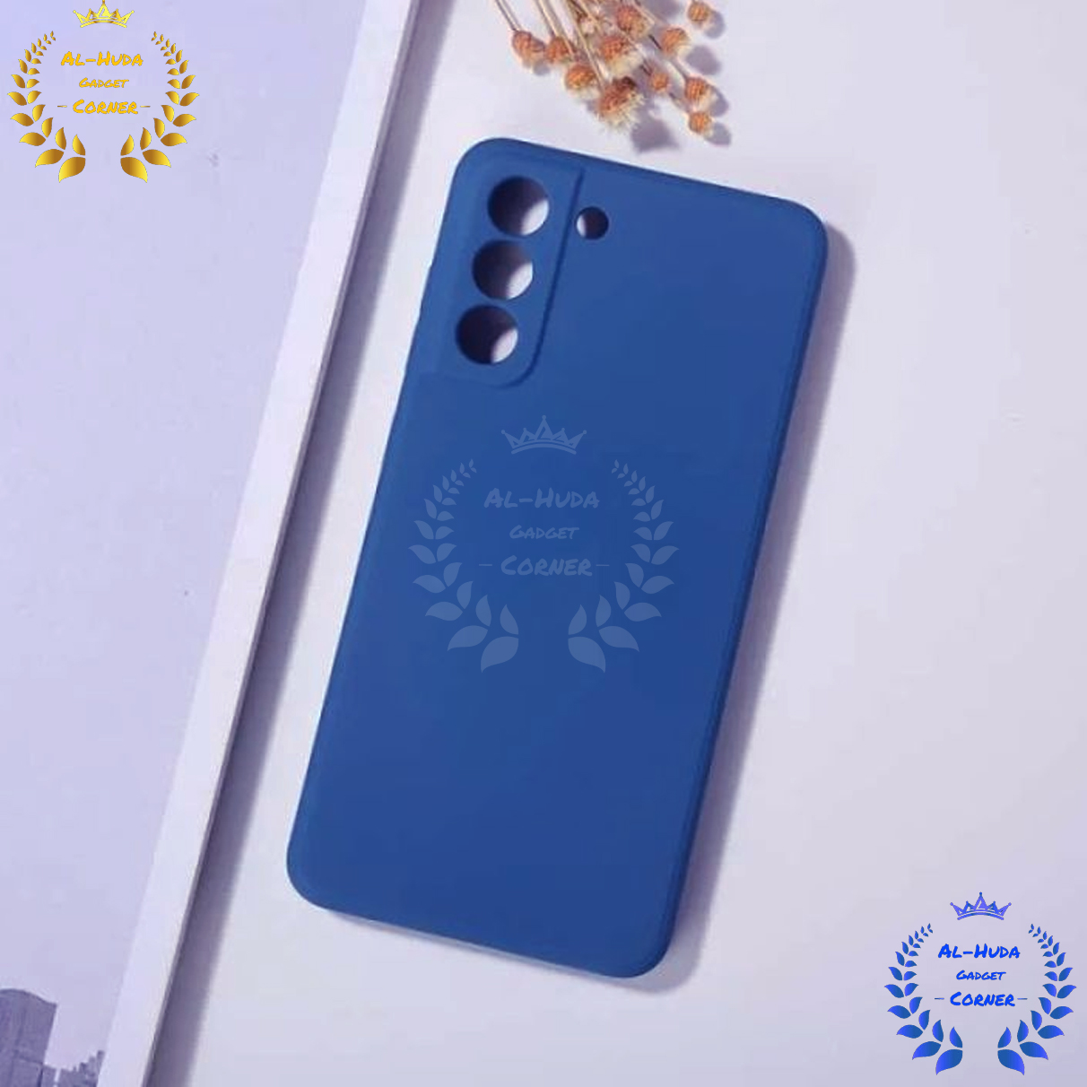 Picture of Shockproof & Transparent Crystal Clear Back Cover Case / Matte Protective Lens Flexible Back Cover for Samsung Galaxy S23 Plus 5G | Slim Silicone Cover with Soft Lining Shockproof Full Body Bumper Case