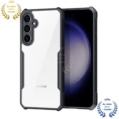 Picture of Shockproof & Transparent Crystal Clear Back Cover Case / Matte Protective Lens Flexible Back Cover for Samsung Galaxy S23 Plus 5G | Slim Silicone Cover with Soft Lining Shockproof Full Body Bumper Case