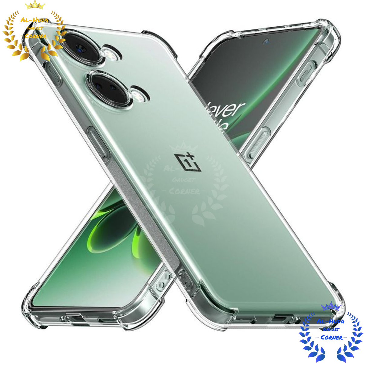 Picture of Shockproof & Transparent Crystal Clear Back Cover Case / Matte Protective Lens Flexible Back Cover for OnePlus Nord 3 5G / 1+ Nord 3 5G / OnePlus Ace 2V 5G | Slim Silicone Cover with Soft Lining Shockproof Full Body Bumper Case