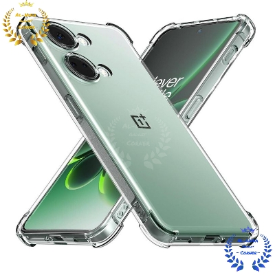 Picture of Shockproof & Transparent Crystal Clear Back Cover Case / Matte Protective Lens Flexible Back Cover for OnePlus Nord 3 5G / 1+ Nord 3 5G / OnePlus Ace 2V 5G | Slim Silicone Cover with Soft Lining Shockproof Full Body Bumper Case