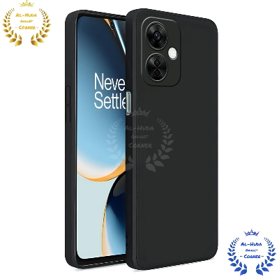 Picture of Shockproof & Transparent Crystal Clear Back Cover Case / Matte Protective Lens Flexible Back Cover for OnePlus Nord CE 3 Lite 5G / OnePlus Nord CE3 Lite 5G / 1+ Nord CE 3 Lite 5G | Slim Silicone Cover with Soft Lining Shockproof Full Body Bumper Case