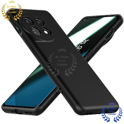 Picture of Shockproof & Transparent Crystal Clear Back Cover Case / Matte Protective Lens Flexible Back Cover for OnePlus 11 5G / 1+ 11 5G | Slim Silicone Cover with Soft Lining Shockproof Full Body Bumper Case
