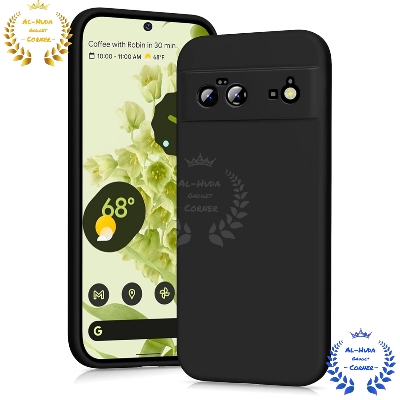 Picture of Shockproof & Transparent Crystal Clear Back Cover Case / Matte Protective Lens Flexible Back Cover for Google Pixel 6 5G | Slim Silicone Cover with Soft Lining Shockproof Full Body Bumper Case