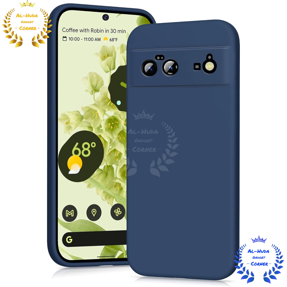 Picture of Shockproof & Transparent Crystal Clear Back Cover Case / Matte Protective Lens Flexible Back Cover for Google Pixel 6 5G | Slim Silicone Cover with Soft Lining Shockproof Full Body Bumper Case