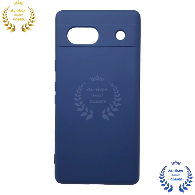 Picture of Shockproof & Transparent Crystal Clear Back Cover Case / Matte Protective Lens Flexible Back Cover for Google Pixel 7a 5G | Slim Silicone Cover with Soft Lining Shockproof Full Body Bumper Case