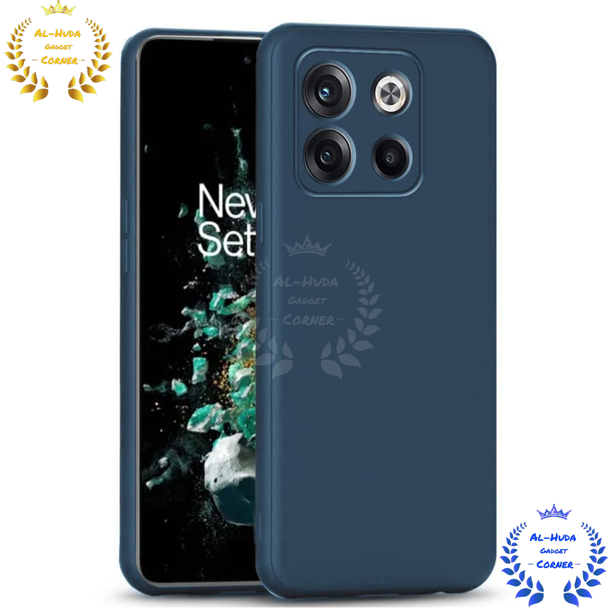 Picture of Shockproof & Transparent Crystal Clear Back Cover Case / Matte Protective Lens Flexible Back Cover for OnePlus 10T 5G / 1+ 10T 5G / OnePlus Ace Pro 5G / 1+ Ace Pro 5G  | Slim Silicone Cover with Soft Lining Shockproof Full Body Bumper Case