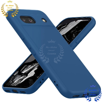 Picture of Shockproof & Transparent Crystal Clear Back Cover Case / Matte Protective Lens Flexible Back Cover for Google Pixel 8A 5G | Slim Silicone Cover with Soft Lining Shockproof Full Body Bumper Case