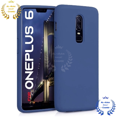 Picture of Shockproof & Transparent Crystal Clear Back Cover Case / Matte Protective Lens Flexible Back Cover for Oneplus 6 / 1+ 6 | Slim Silicone Cover with Soft Lining Shockproof Full Body Bumper Case