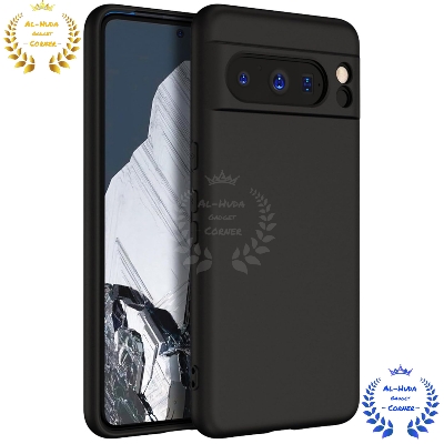 Picture of Shockproof & Transparent Crystal Clear Back Cover Case / Matte Protective Lens Flexible Back Cover for Google Pixel 8 Pro 5G | Slim Silicone Cover with Soft Lining Shockproof Full Body Bumper Case