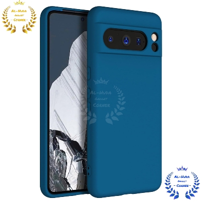 Picture of Shockproof & Transparent Crystal Clear Back Cover Case / Matte Protective Lens Flexible Back Cover for Google Pixel 8 Pro 5G | Slim Silicone Cover with Soft Lining Shockproof Full Body Bumper Case