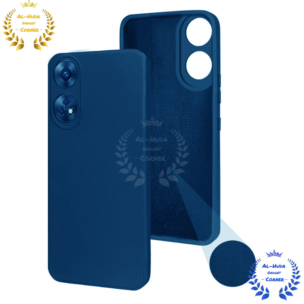 Picture of Shockproof & Transparent Crystal Clear Back Cover Case / Matte Protective Lens Flexible Back Cover for Oppo Reno 8T 4G / Oppo Reno8 T 4g | Slim Silicone Cover with Soft Lining Shockproof Full Body Bumper Case