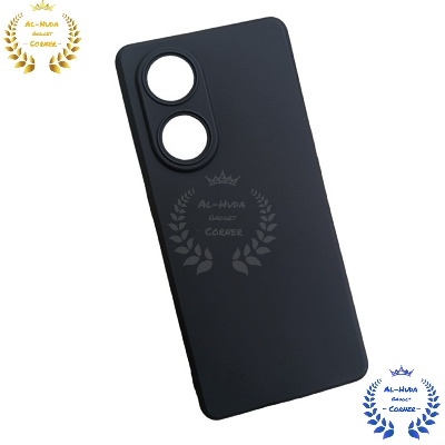 Picture of Shockproof & Transparent Crystal Clear Back Cover Case / Matte Protective Lens Flexible Back Cover for Oppo Reno 8T 5G / Oppo Reno8 T 5g / Oppo A1 Pro 5G | Slim Silicone Cover with Soft Lining Shockproof Full Body Bumper Case