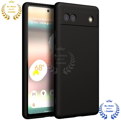 Picture of Shockproof & Transparent Crystal Clear Back Cover Case / Matte Protective Lens Flexible Back Cover for Google Pixel 6A | Slim Silicone Cover with Soft Lining Shockproof Full Body Bumper Case