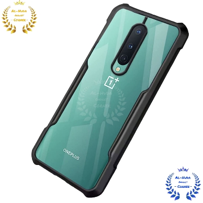 Picture of Shockproof & Transparent Crystal Clear Back Cover Case / Matte Protective Lens Flexible Back Cover for OnePlus 8 5G / 1+ 8 5G | Slim Silicone Cover with Soft Lining Shockproof Full Body Bumper Case