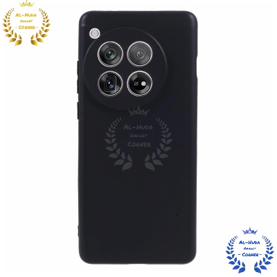 Picture of Shockproof & Transparent Crystal Clear Back Cover Case / Matte Protective Lens Flexible Back Cover for OnePlus 12 5G  / 1+ 12 5G | Slim Silicone Cover with Soft Lining Shockproof Full Body Bumper Case