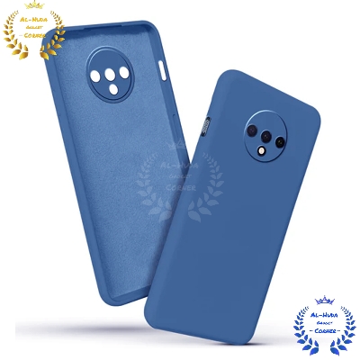 Picture of Shockproof & Transparent Crystal Clear Back Cover Case / Matte Protective Lens Flexible Back Cover for OnePlus 7T / 1+ 7T | Slim Silicone Cover with Soft Lining Shockproof Full Body Bumper Case