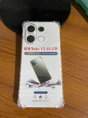 Picture of For Xiaomi Redmi Note 13  4g  Phone Back Case Transparent Soft Tpu Water Color Camera Protective Bump Mobile Phone Back Cover