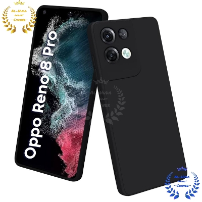 Picture of Shockproof & Transparent Crystal Clear Back Cover Case / Matte Protective Lens Flexible Back Cover for Oppo Reno8 Pro 5G | Oppo Reno 8 Pro 5G | Slim Silicone Cover with Soft Lining Shockproof Full Body Bumper Case