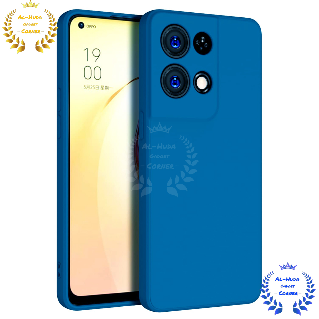 Picture of Shockproof & Transparent Crystal Clear Back Cover Case / Matte Protective Lens Flexible Back Cover for Oppo Reno8 Pro 5G | Oppo Reno 8 Pro 5G | Slim Silicone Cover with Soft Lining Shockproof Full Body Bumper Case