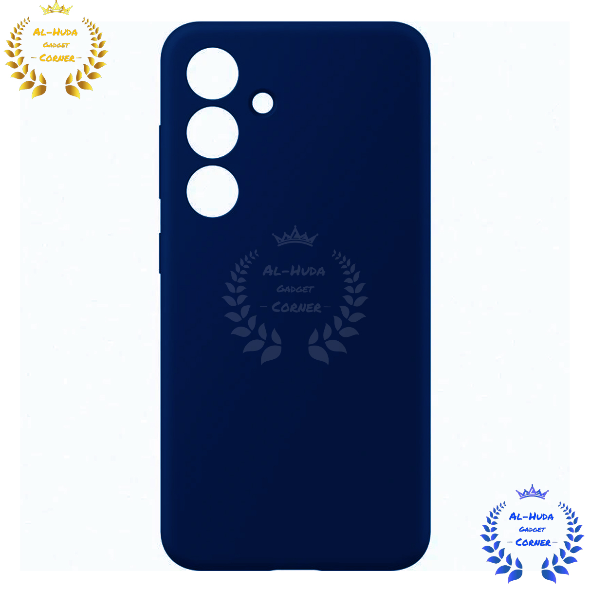 Picture of Shockproof & Transparent Crystal Clear Back Cover Case / Matte Protective Lens Flexible Back Cover for Samsung Galaxy S24+ 5G / Samsung Galaxy S24 Plus | Slim Silicone Cover with Soft Lining Shockproof Full Body Bumper Case